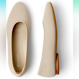 VIVAIA Almond-Toe Ballet Flats Women's Casual Flats